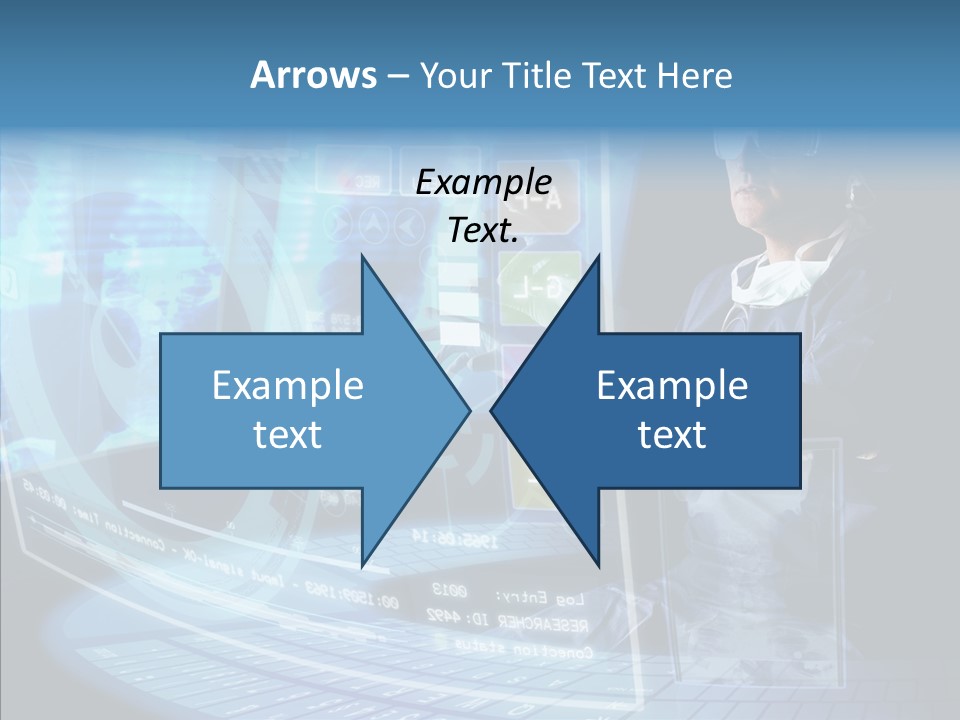 Man Health Screens PowerPoint Template