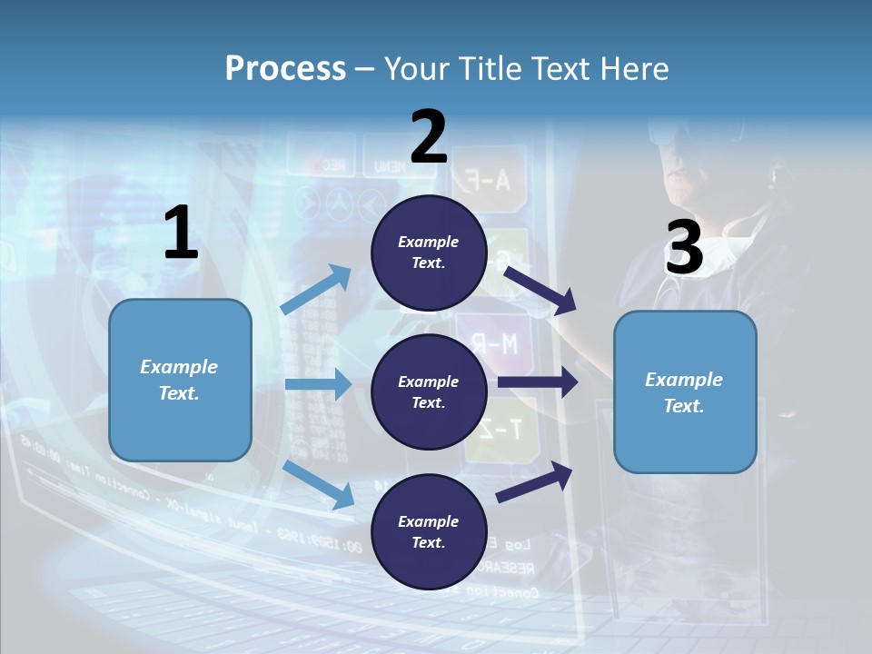Man Health Screens PowerPoint Template