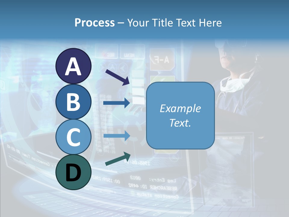 Man Health Screens PowerPoint Template
