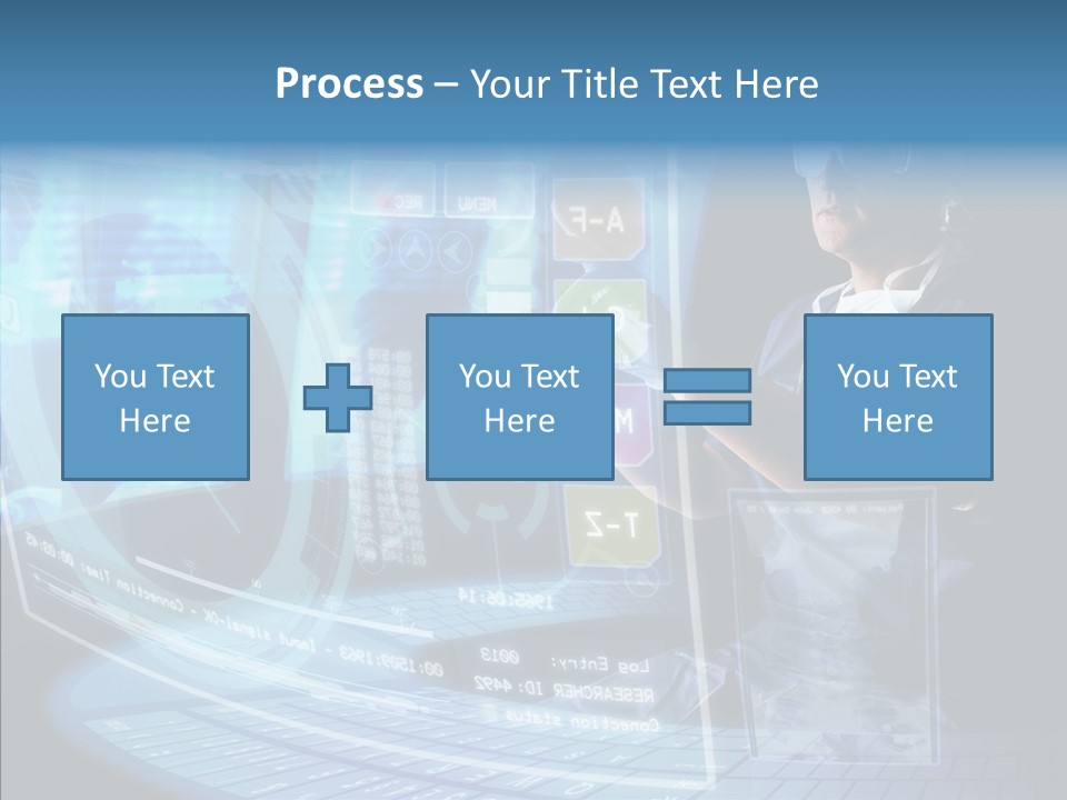 Man Health Screens PowerPoint Template