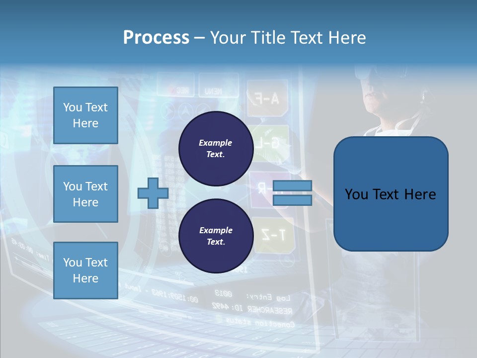 Man Health Screens PowerPoint Template