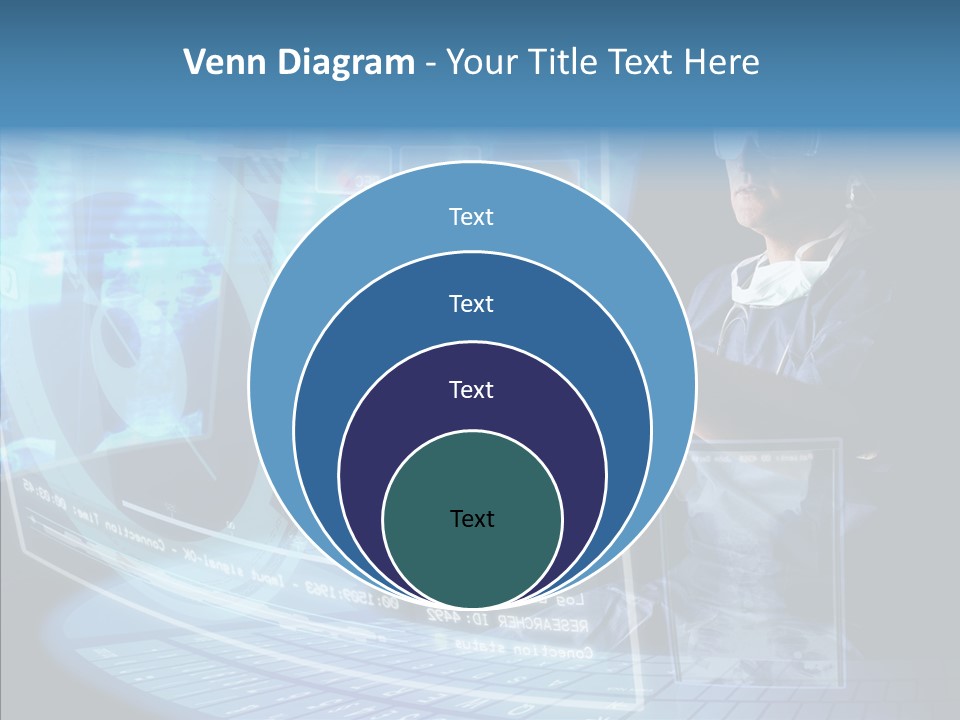 Man Health Screens PowerPoint Template