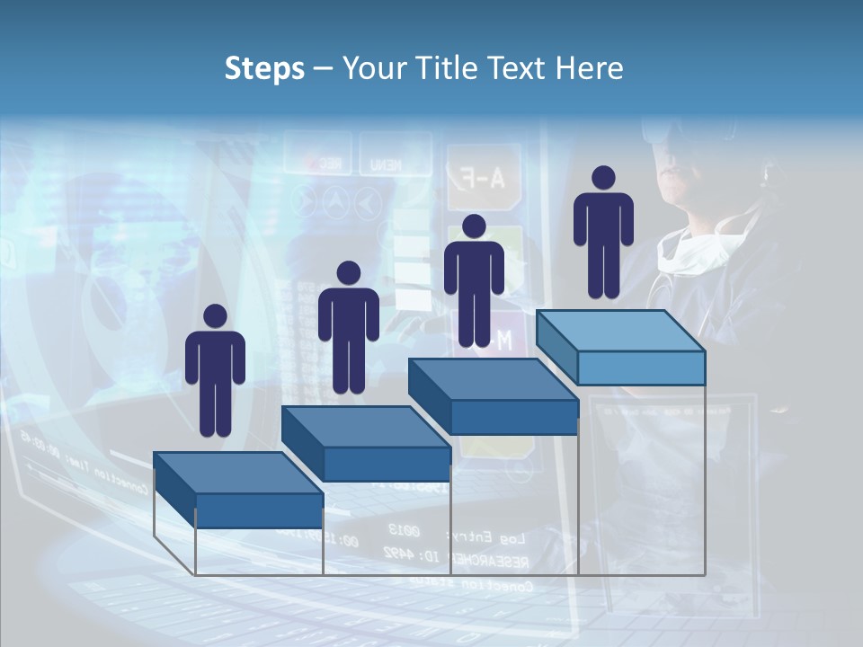 Man Health Screens PowerPoint Template