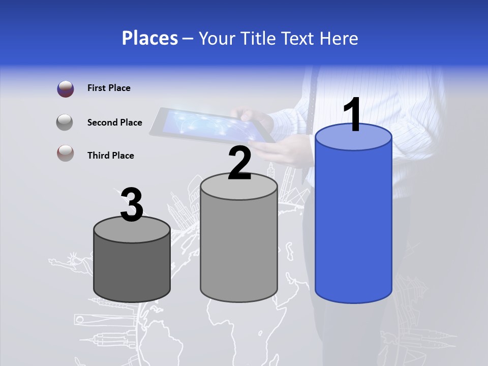 Tablet Article Information PowerPoint Template