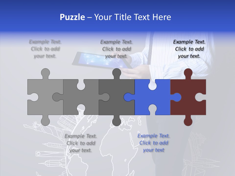 Tablet Article Information PowerPoint Template