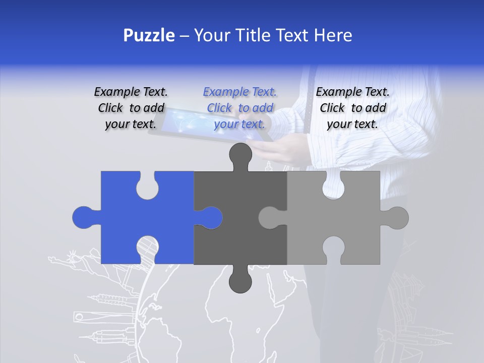 Tablet Article Information PowerPoint Template