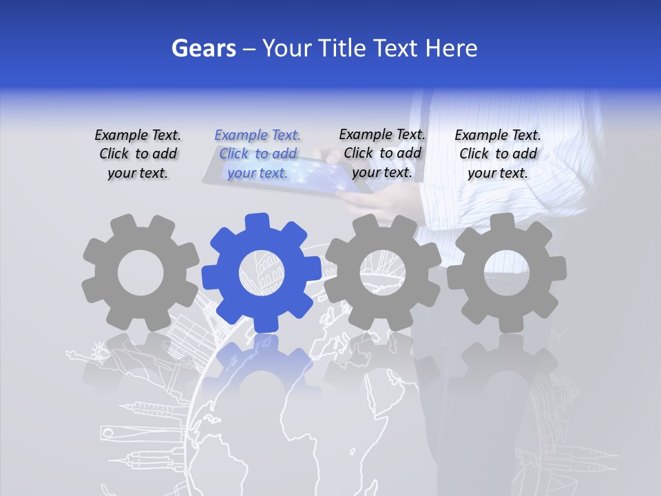 Tablet Article Information PowerPoint Template