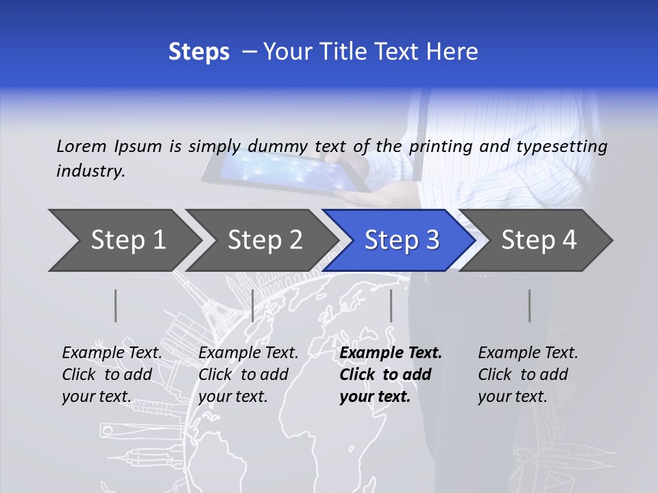 Tablet Article Information PowerPoint Template