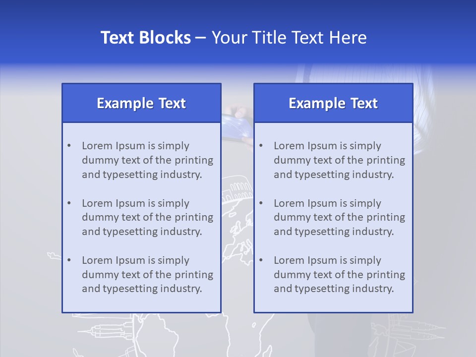 Tablet Article Information PowerPoint Template
