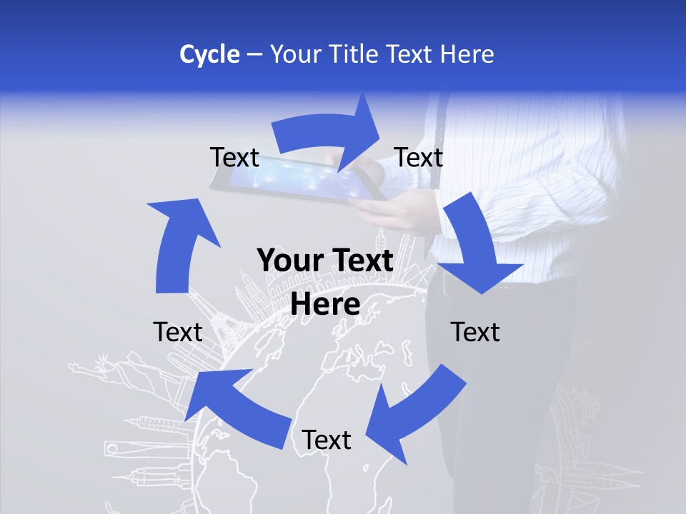 Tablet Article Information PowerPoint Template