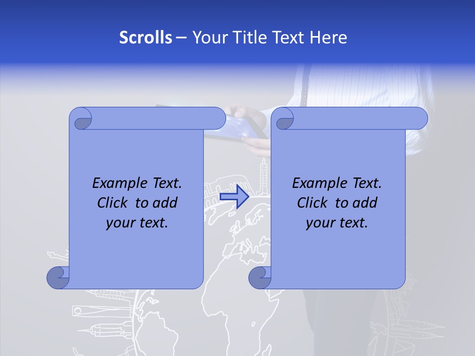 Tablet Article Information PowerPoint Template