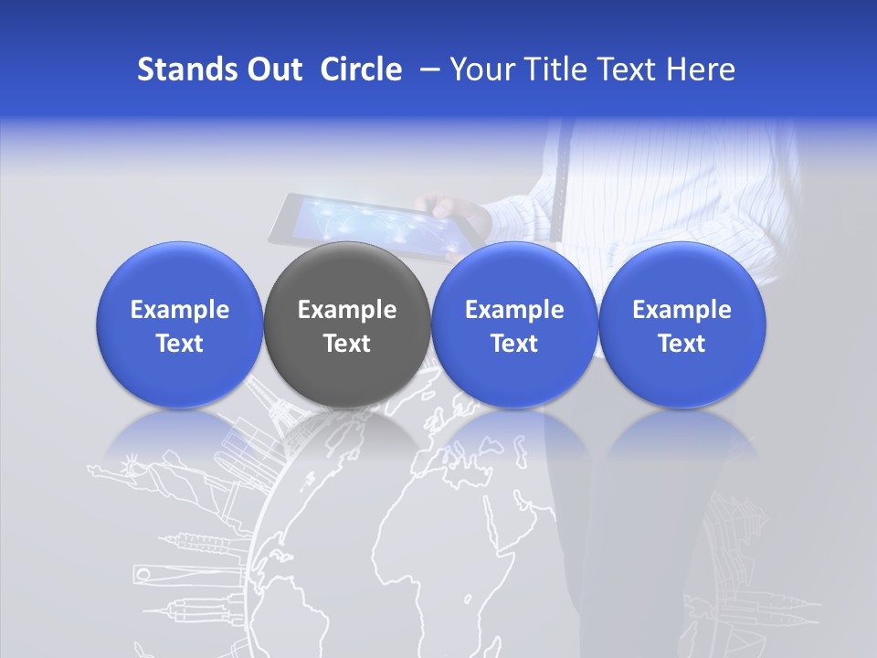 Tablet Article Information PowerPoint Template