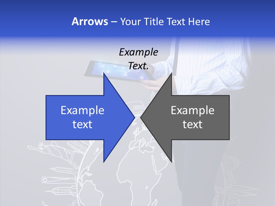 Tablet Article Information PowerPoint Template