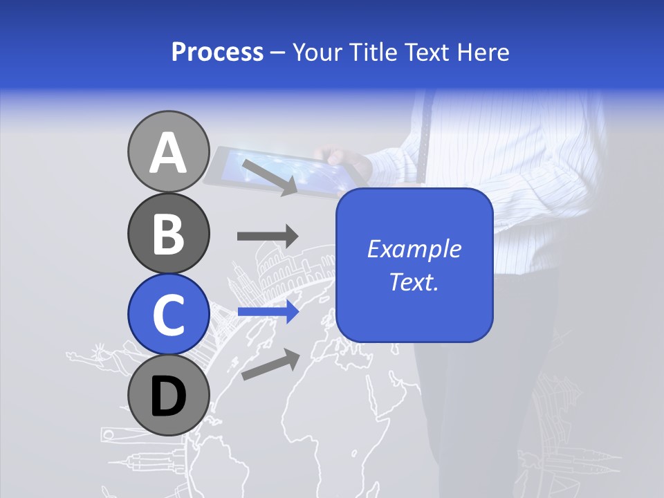Tablet Article Information PowerPoint Template