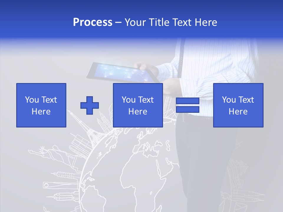 Tablet Article Information PowerPoint Template