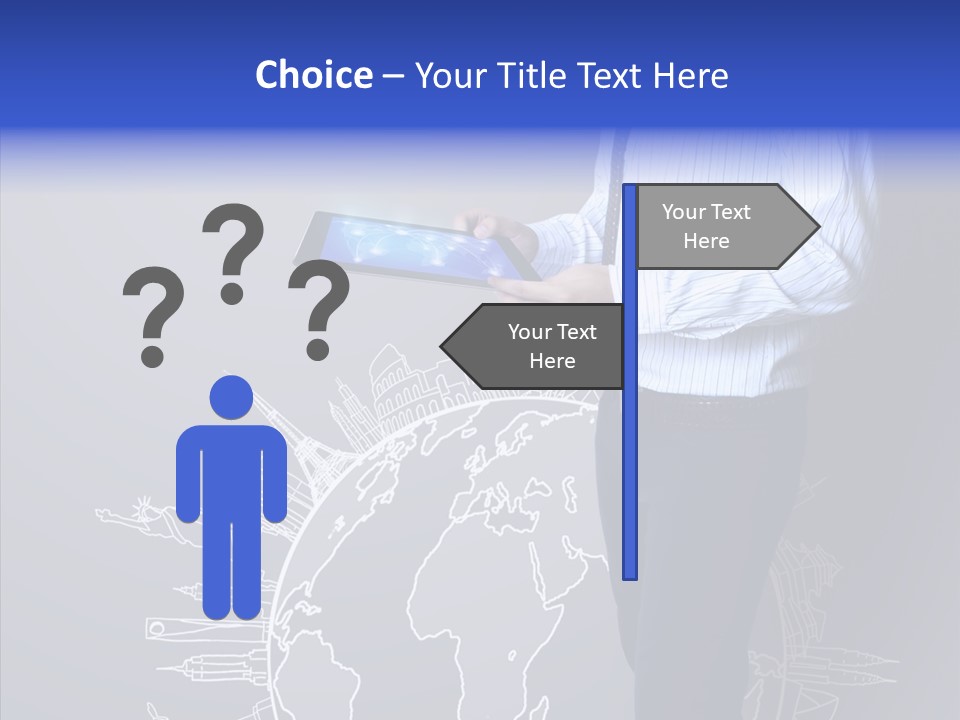 Tablet Article Information PowerPoint Template