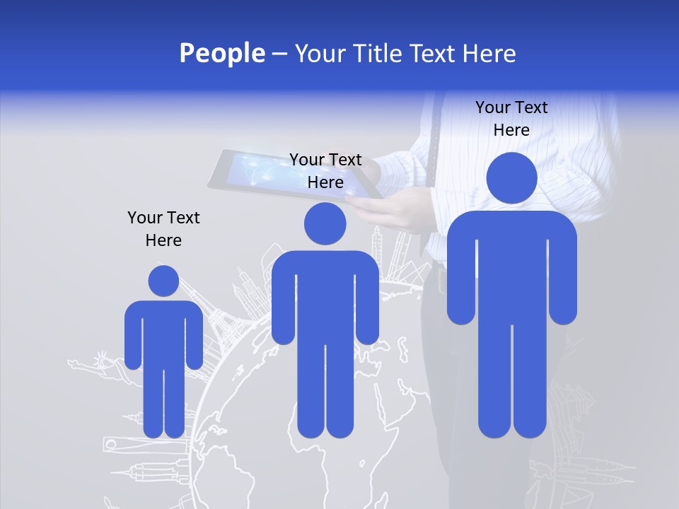 Tablet Article Information PowerPoint Template
