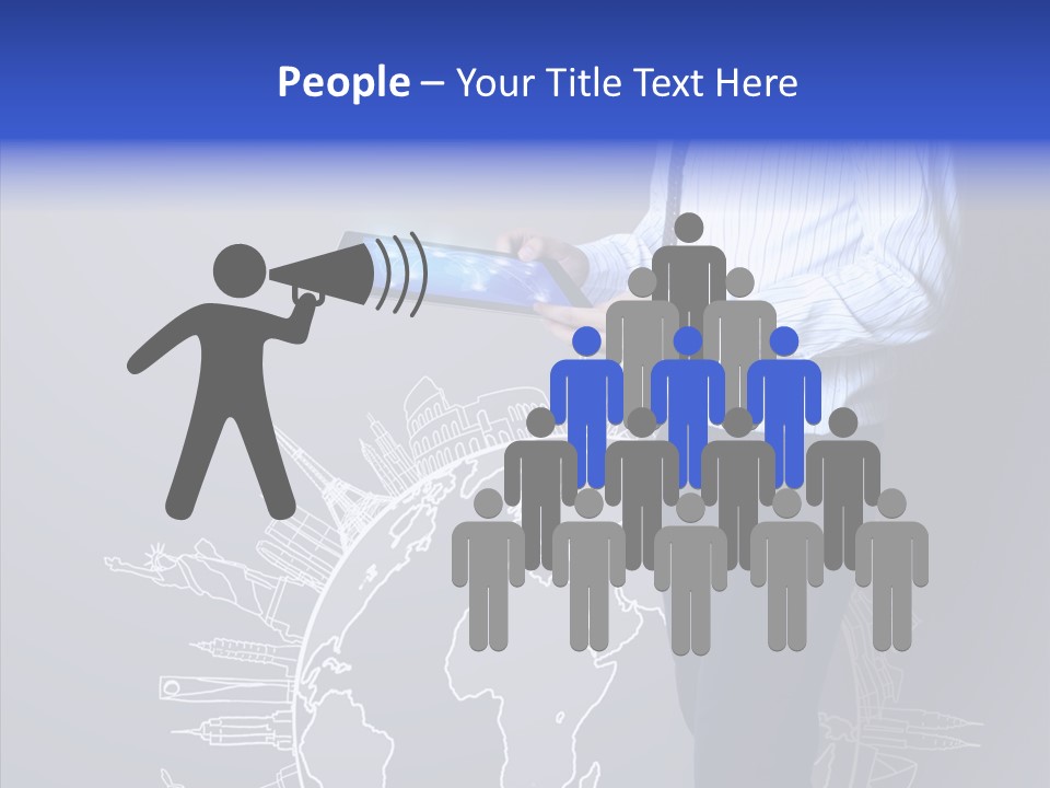 Tablet Article Information PowerPoint Template