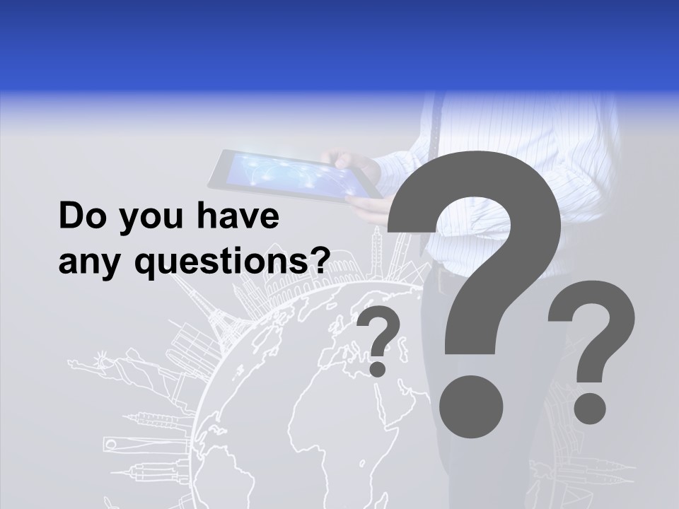 Tablet Article Information PowerPoint Template