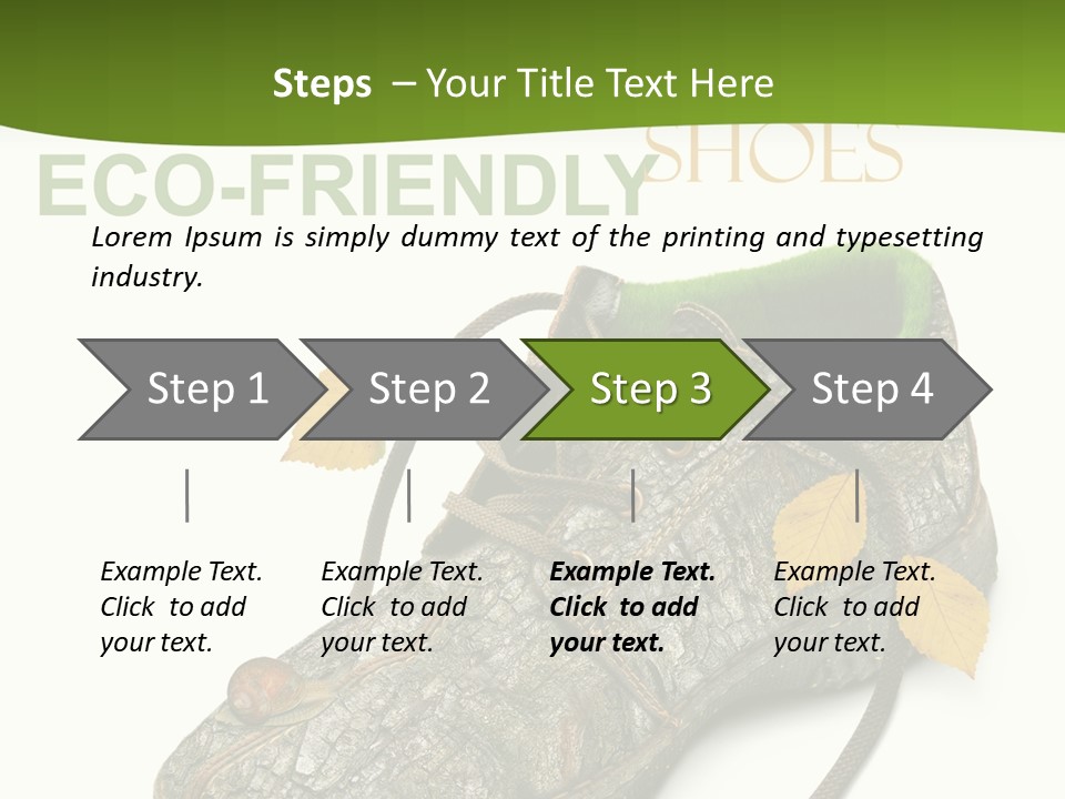 Safe Grass Ecology PowerPoint Template