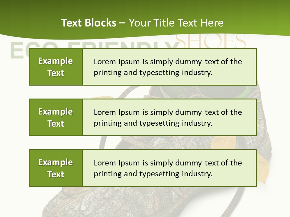 Safe Grass Ecology PowerPoint Template