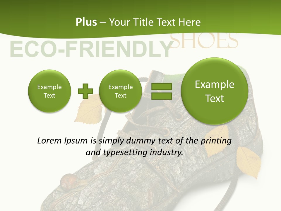 Safe Grass Ecology PowerPoint Template