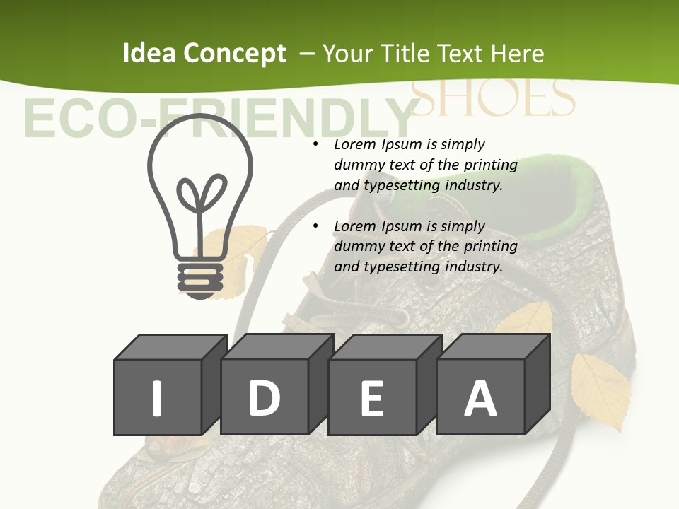 Safe Grass Ecology PowerPoint Template