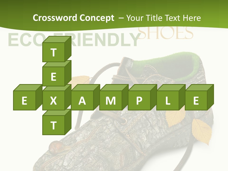 Safe Grass Ecology PowerPoint Template