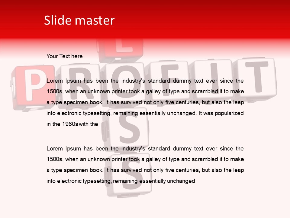 Assets Commerce Businessman PowerPoint Template