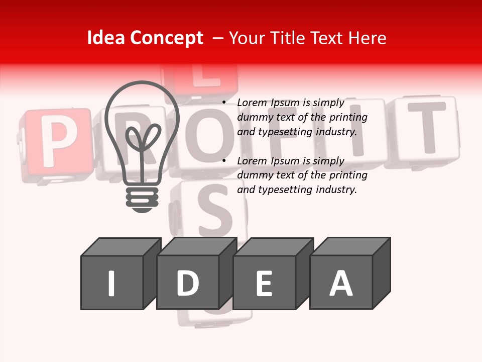 Assets Commerce Businessman PowerPoint Template