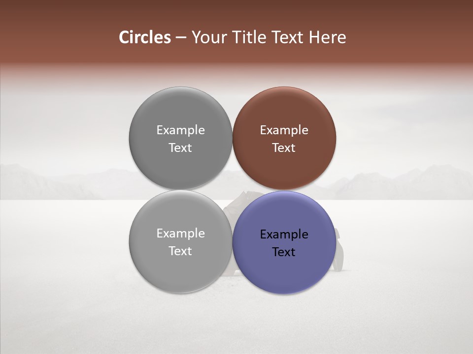 Mountain Travel Crisis PowerPoint Template