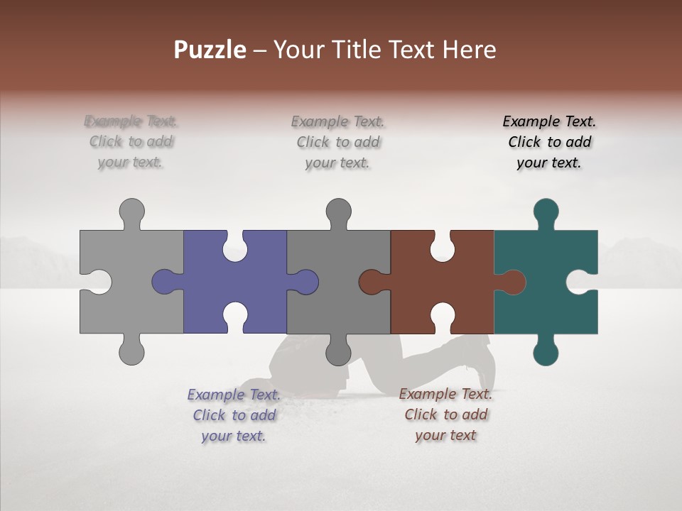 Mountain Travel Crisis PowerPoint Template