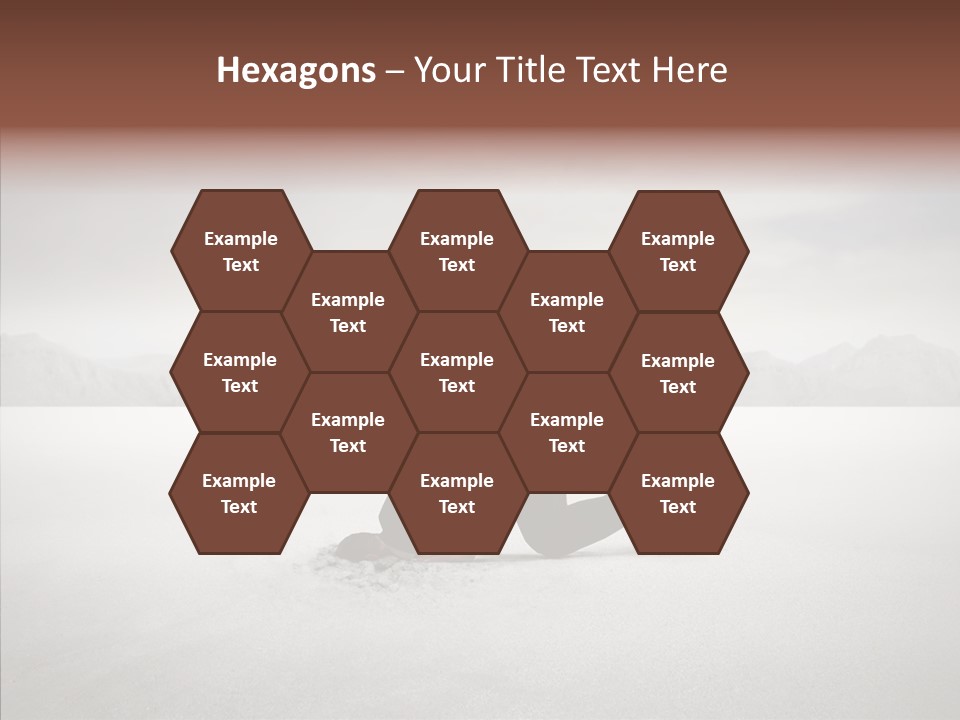 Mountain Travel Crisis PowerPoint Template