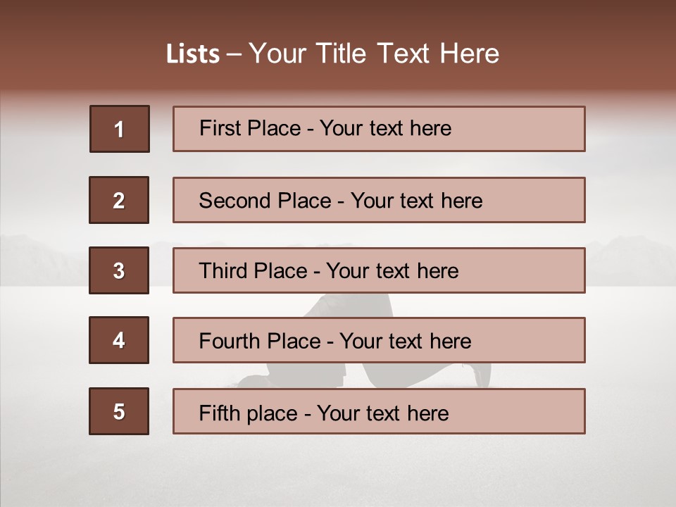 Mountain Travel Crisis PowerPoint Template