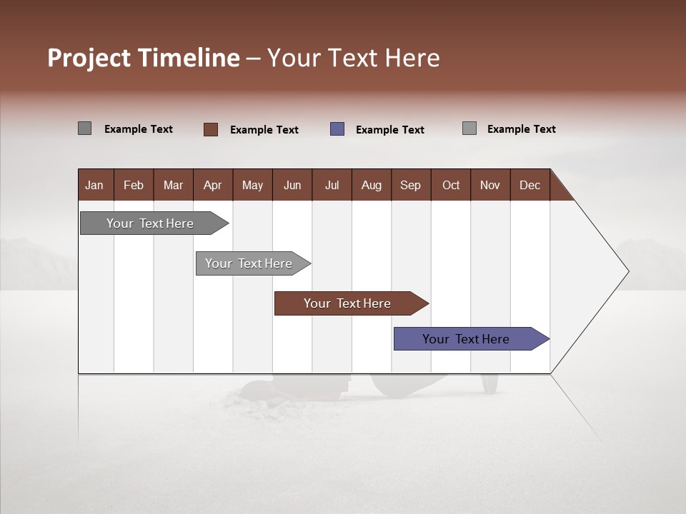 Mountain Travel Crisis PowerPoint Template