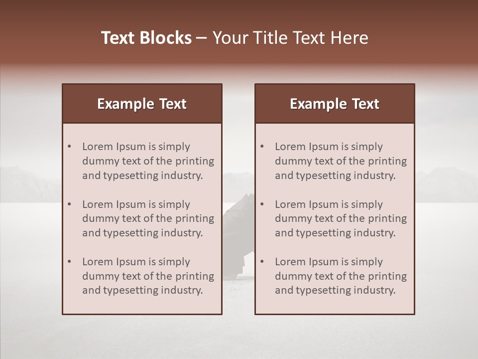 Mountain Travel Crisis PowerPoint Template