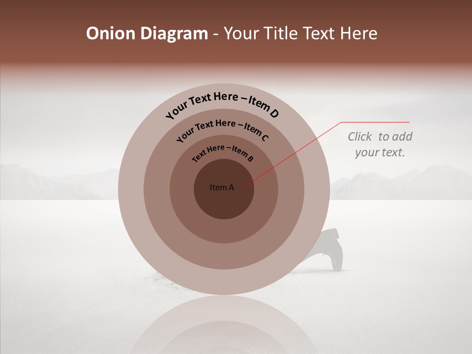 Mountain Travel Crisis PowerPoint Template