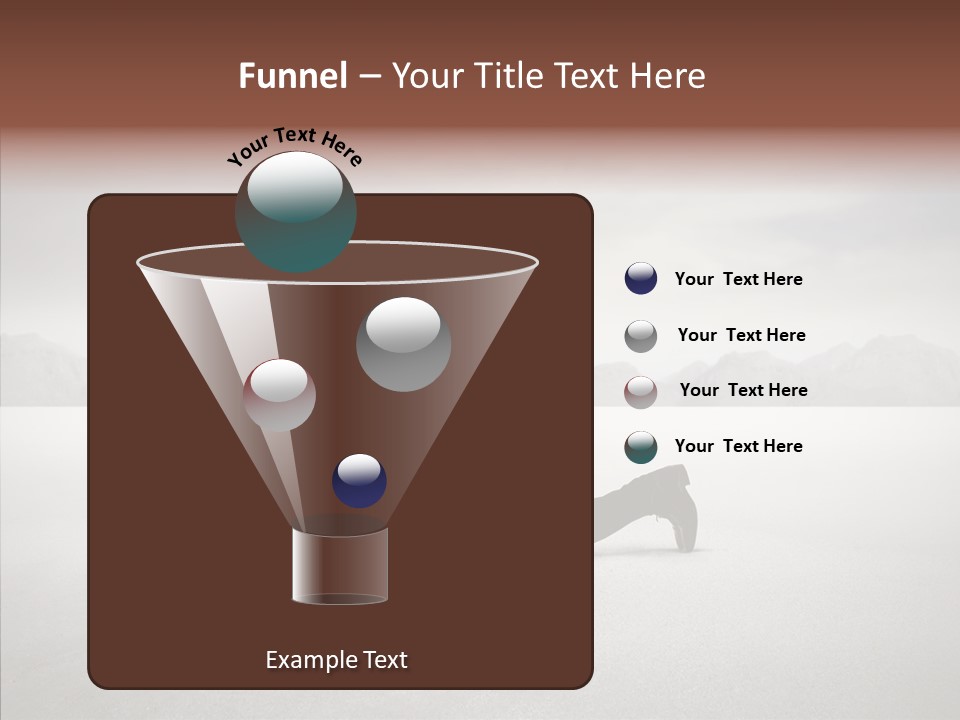 Mountain Travel Crisis PowerPoint Template