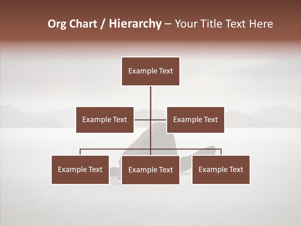 Mountain Travel Crisis PowerPoint Template
