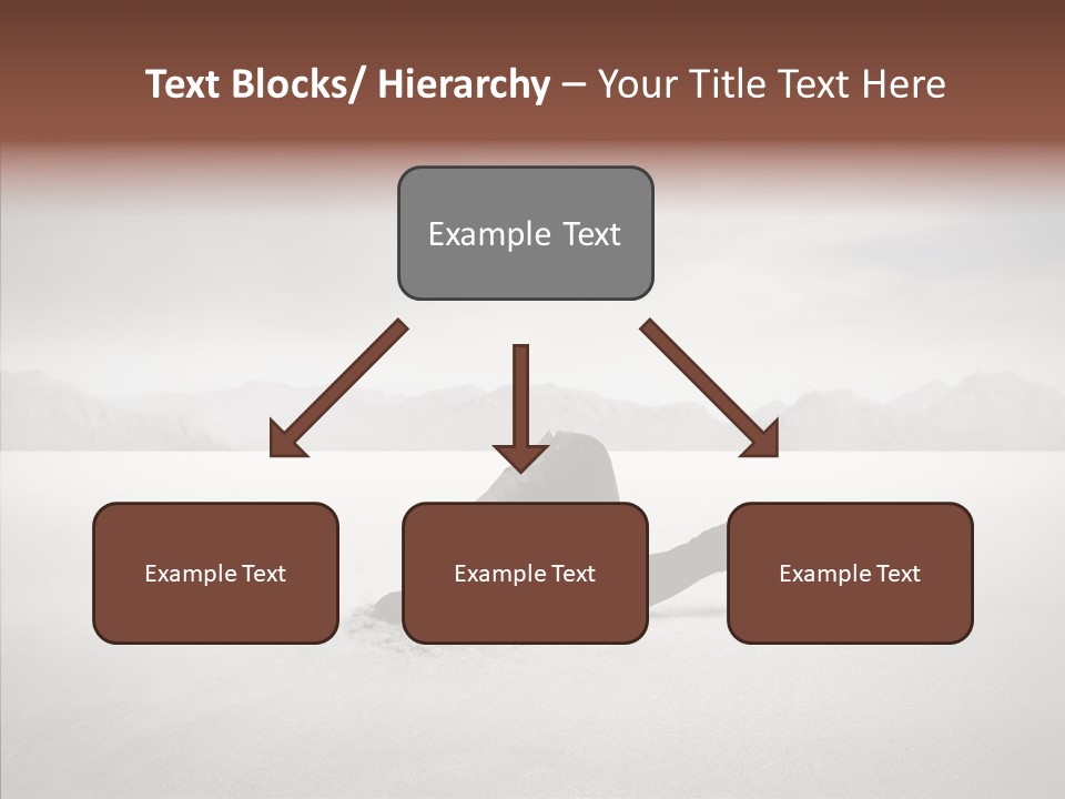 Mountain Travel Crisis PowerPoint Template
