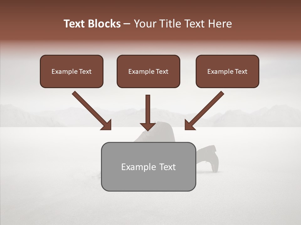 Mountain Travel Crisis PowerPoint Template