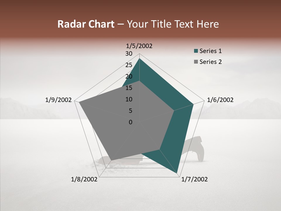 Mountain Travel Crisis PowerPoint Template