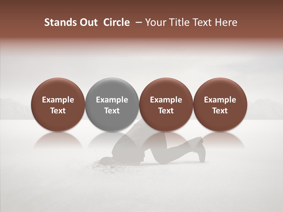 Mountain Travel Crisis PowerPoint Template