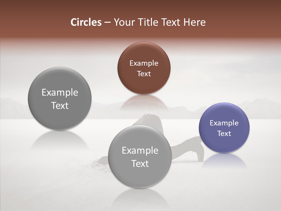Mountain Travel Crisis PowerPoint Template