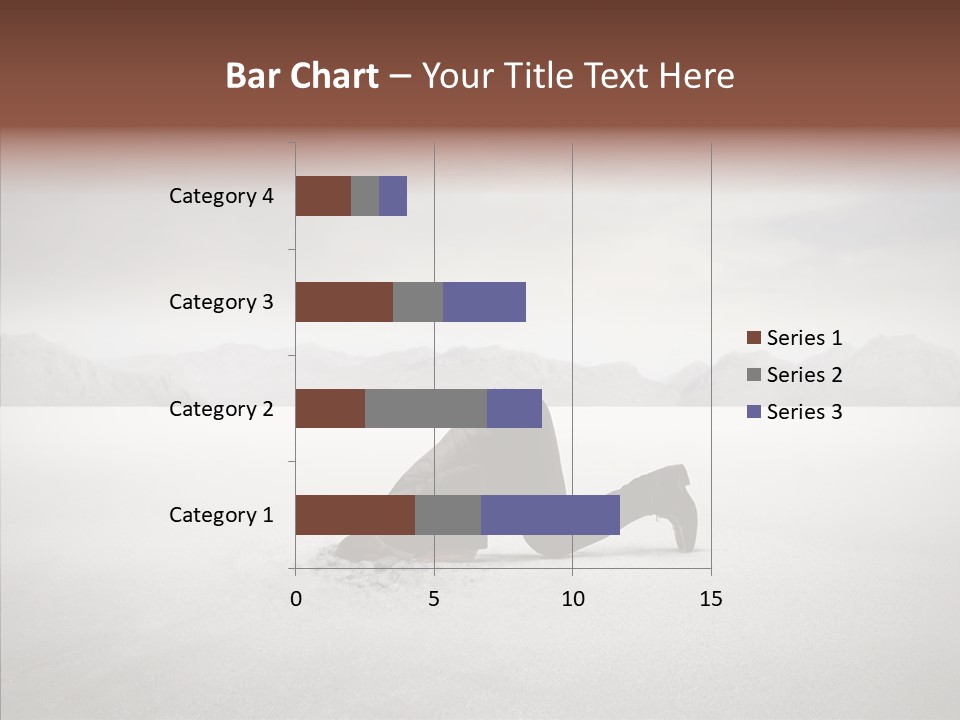 Mountain Travel Crisis PowerPoint Template