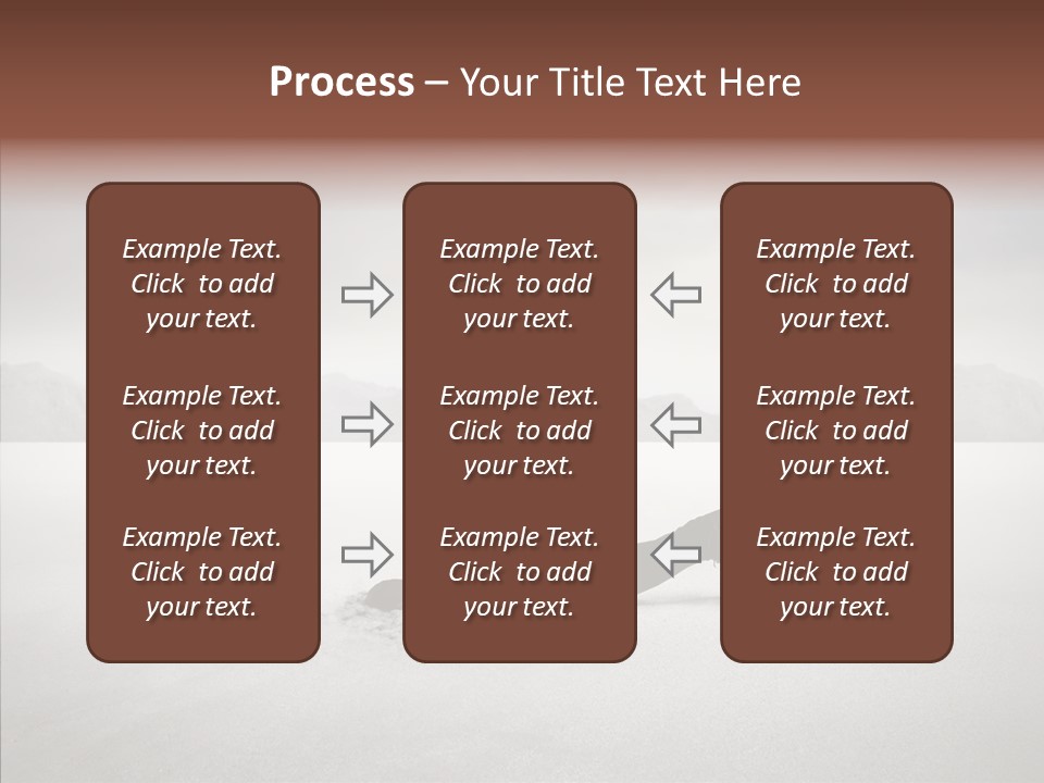Mountain Travel Crisis PowerPoint Template