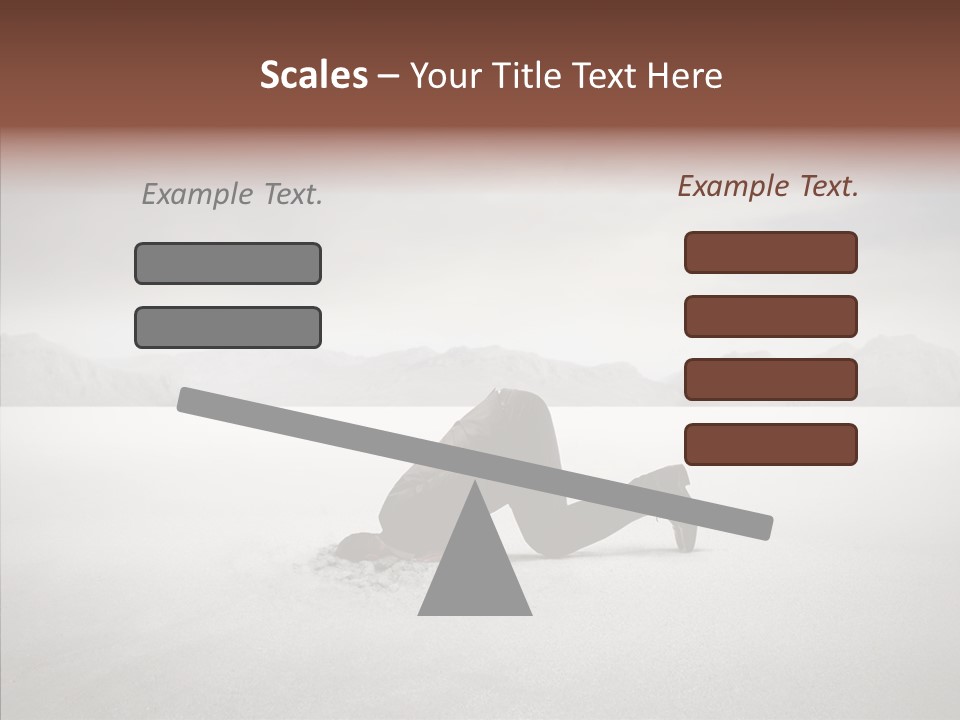 Mountain Travel Crisis PowerPoint Template