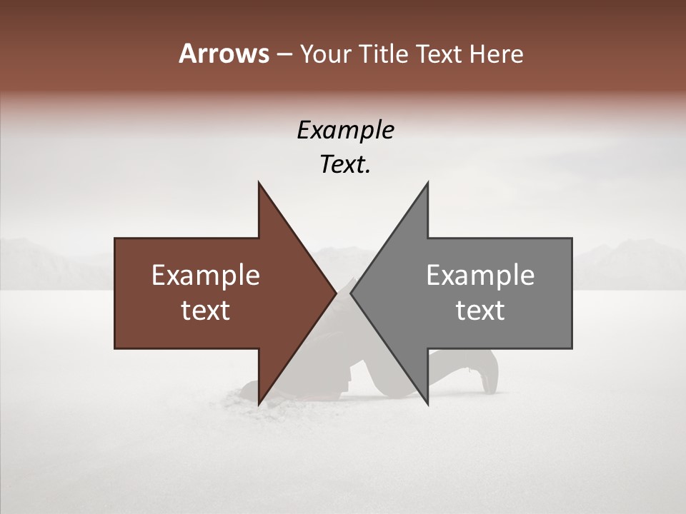 Mountain Travel Crisis PowerPoint Template