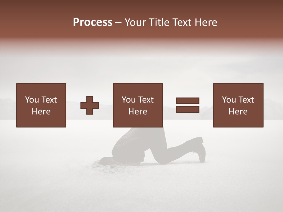 Mountain Travel Crisis PowerPoint Template