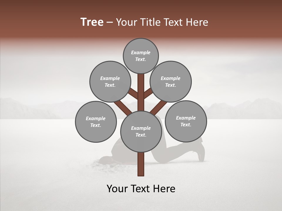 Mountain Travel Crisis PowerPoint Template